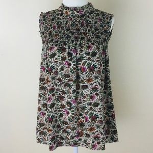 Anthropologie Maeve Floral Printed Top 4
